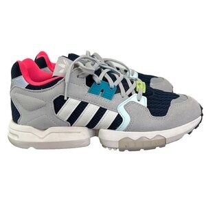 ADIDAS ZX TORSION W Collegiate Navy/ Off White/ Grey size 8 excellent